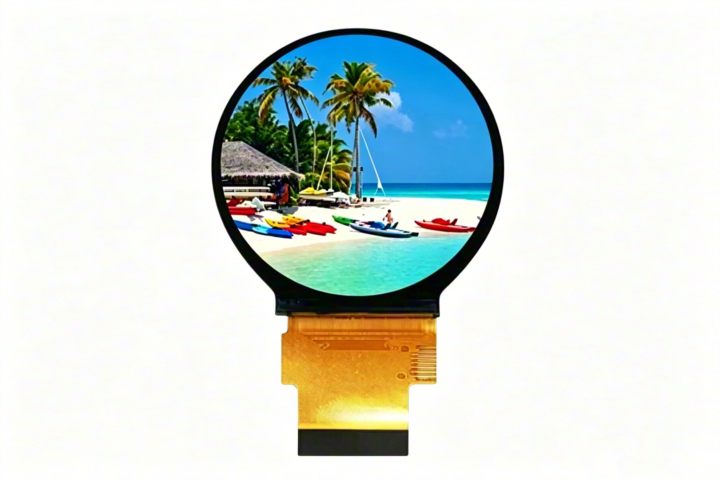 TFT-LCD Round Screen