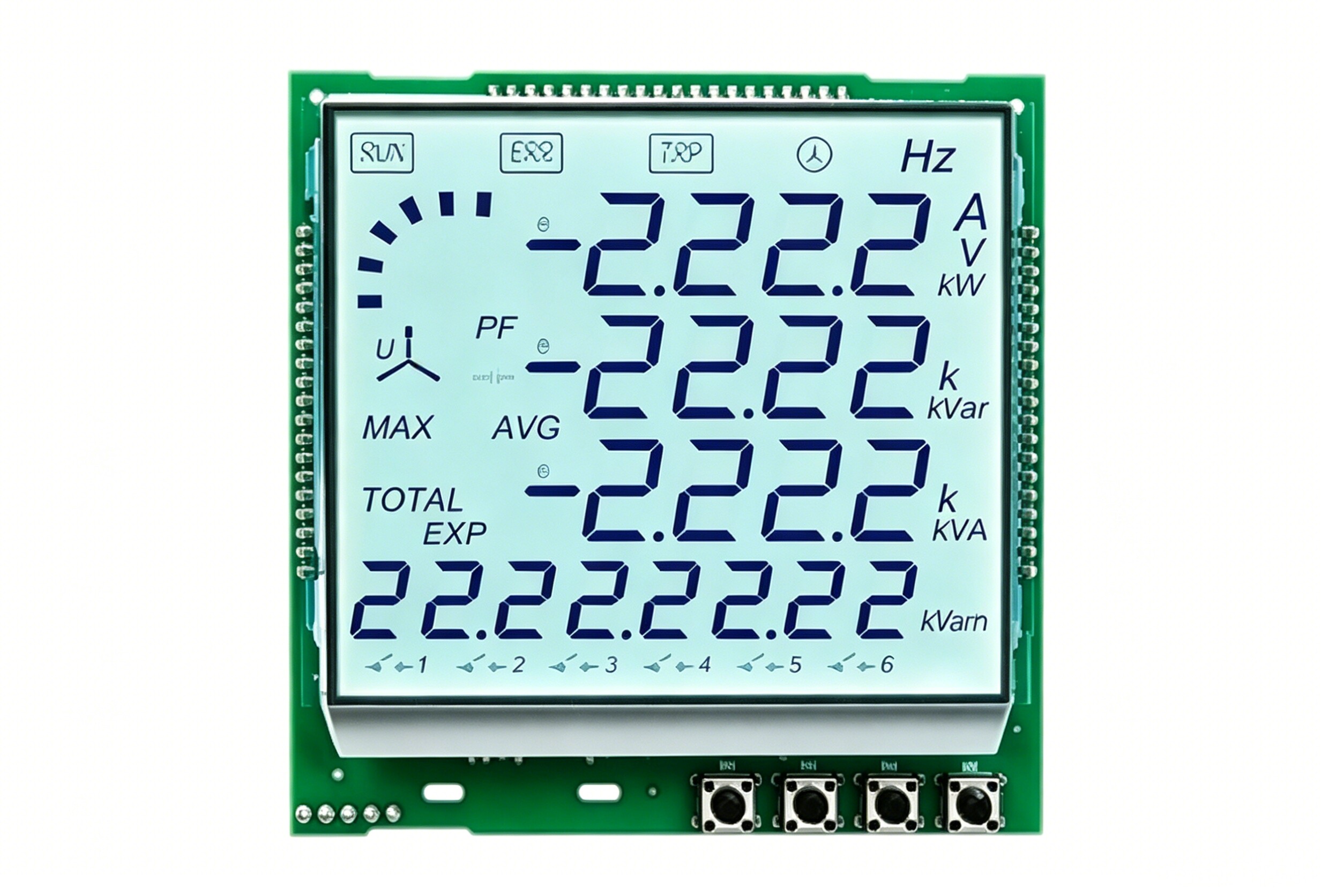 Customizable LCD Segment Display
