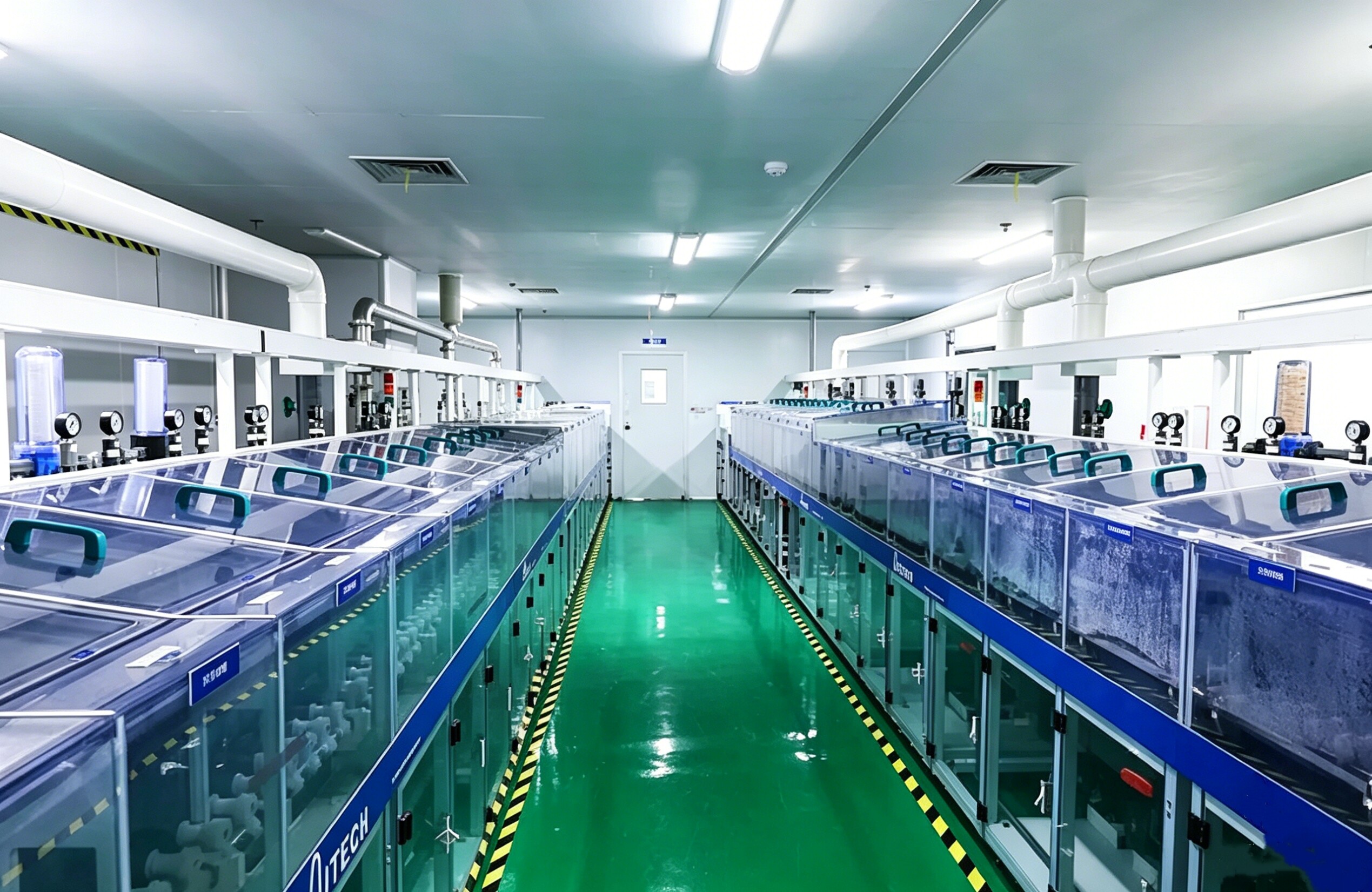 Unmanned cleaning production equipment