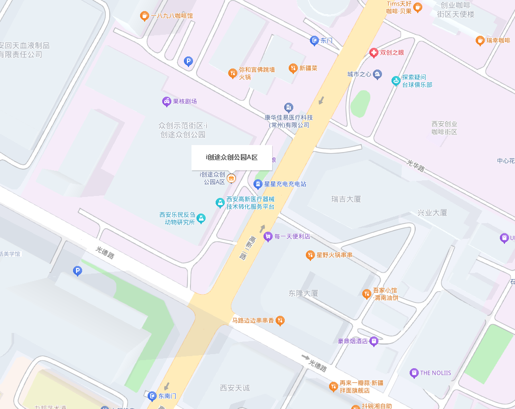 公司位置地图