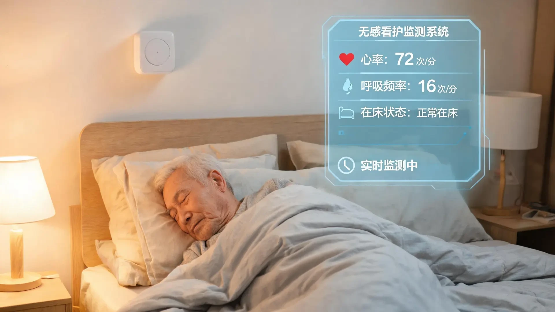 老人无感看护系统应用场景