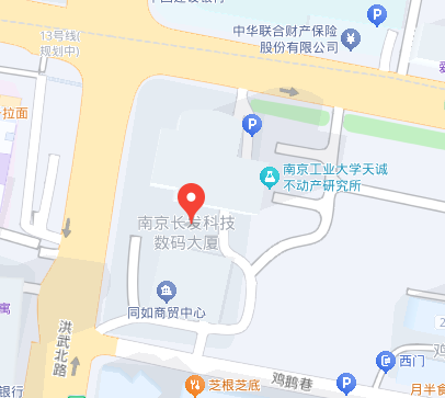 公司位置地图 - 南京长发数码大厦