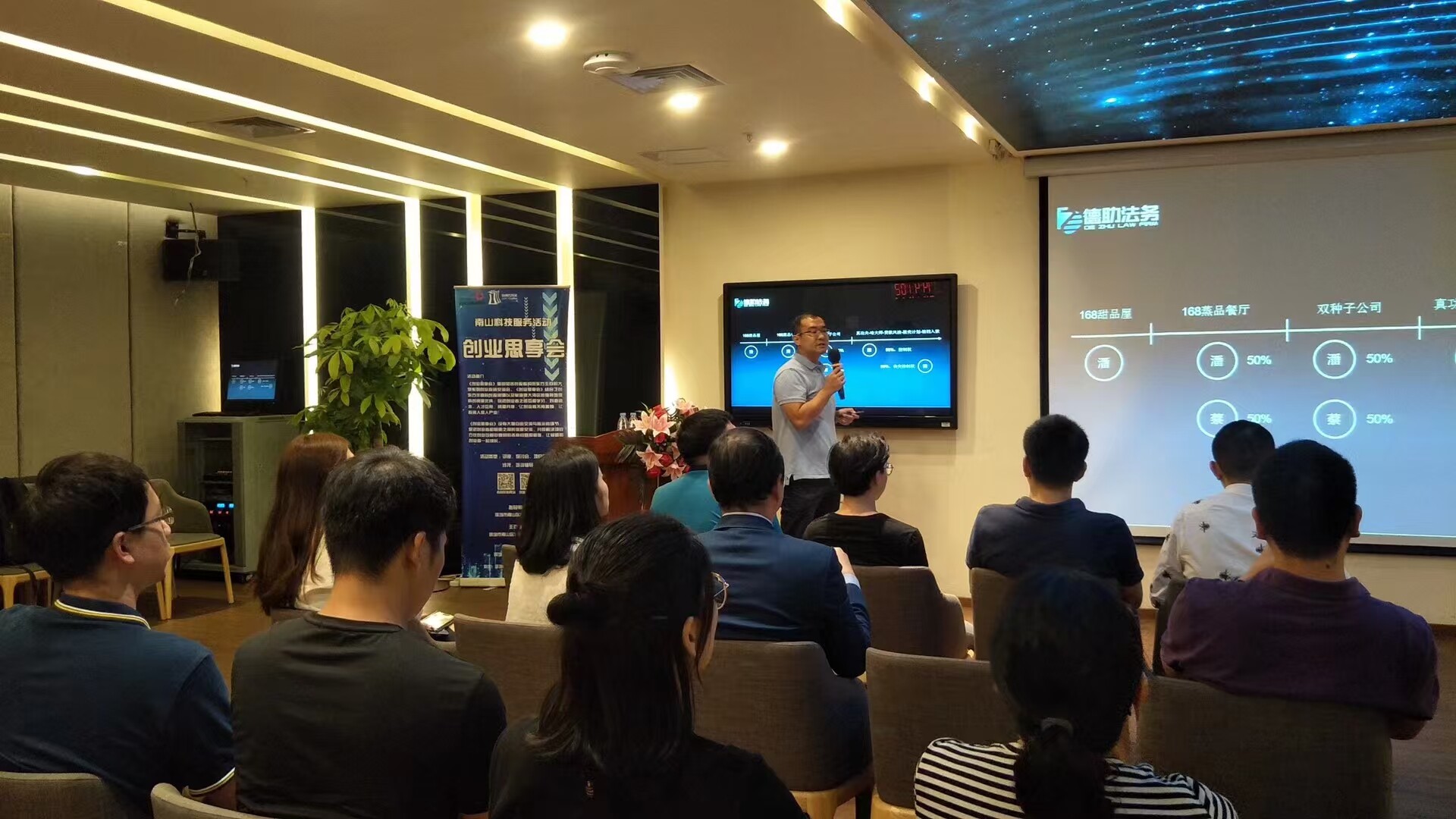 Equity Training for Enterprises at Shenzhen Nanshan Technology Entrepreneurship Service Center