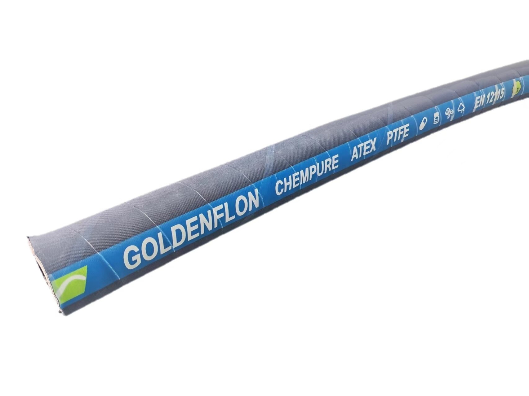 GOLDENFLON CHEMPURE ATEX 全导静电 PTFE 橡胶软管
