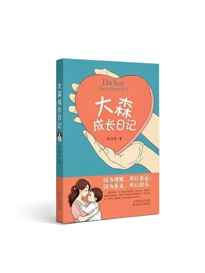 "Daosen's Growth Diary" – A Premium Book Cover from Wenlan Book Society