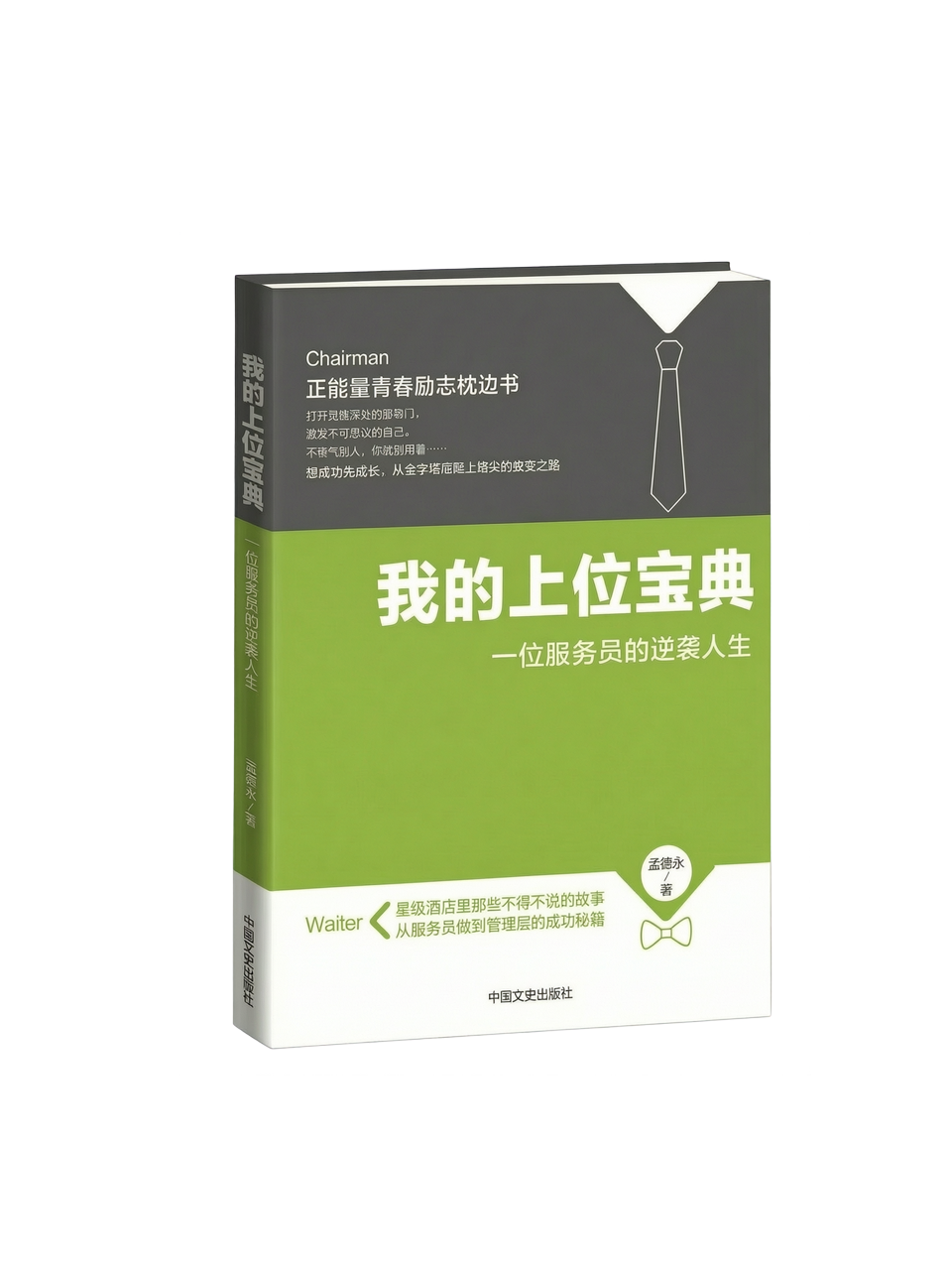 "My Guide to Success: A Waiter's Rise to the Top" – Wenlan Book Society Premium Case Study Book Cover