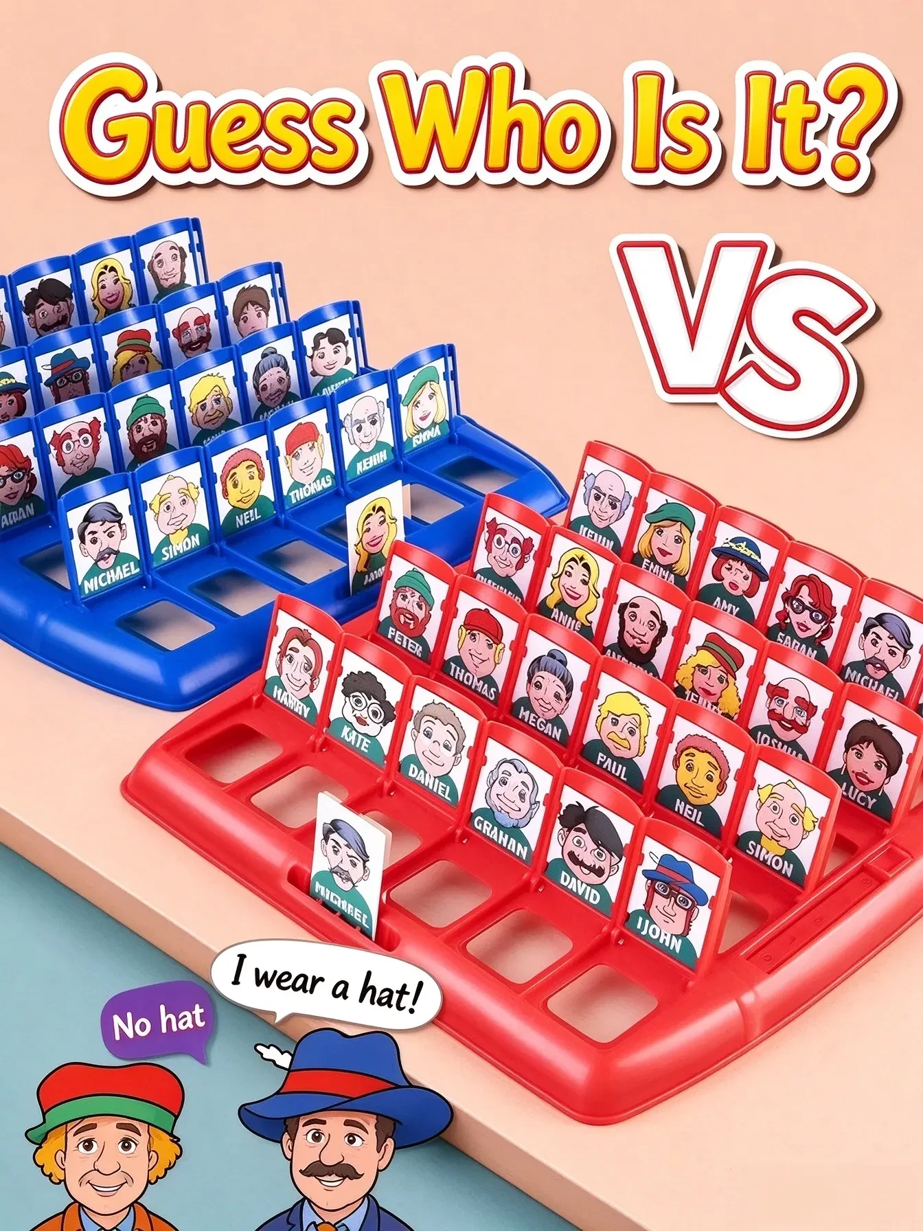 Guess Who? Board Game