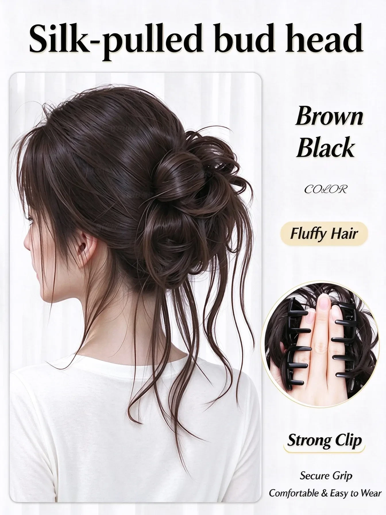 Claw-Clip Hair Bun