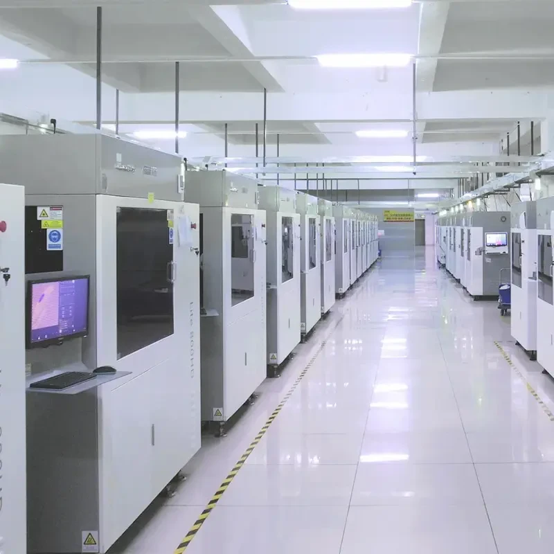 Industrial-grade 3D printers in the workshop