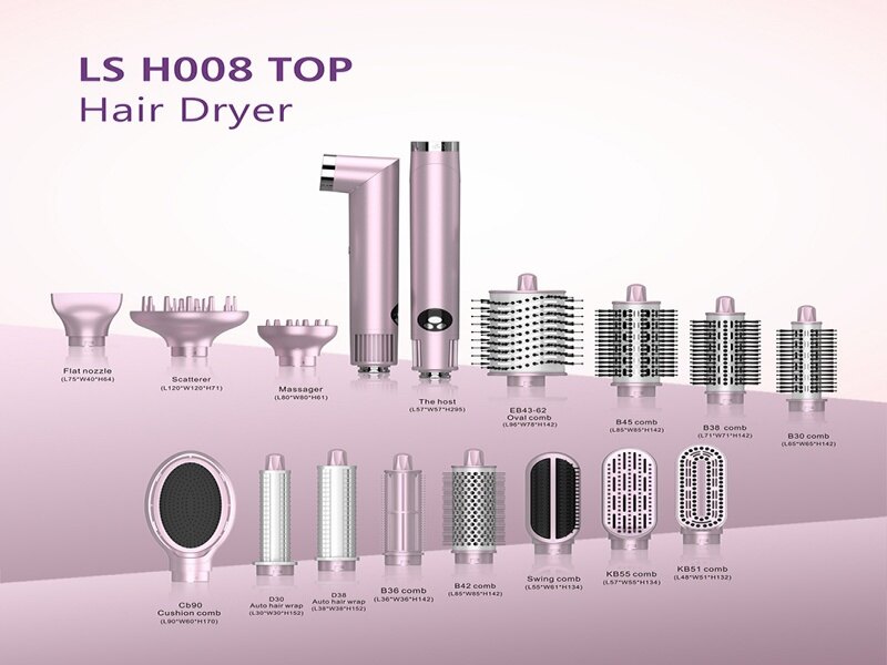 HL-LS H008 TOP Detachable Head High-Speed Hair Dryer