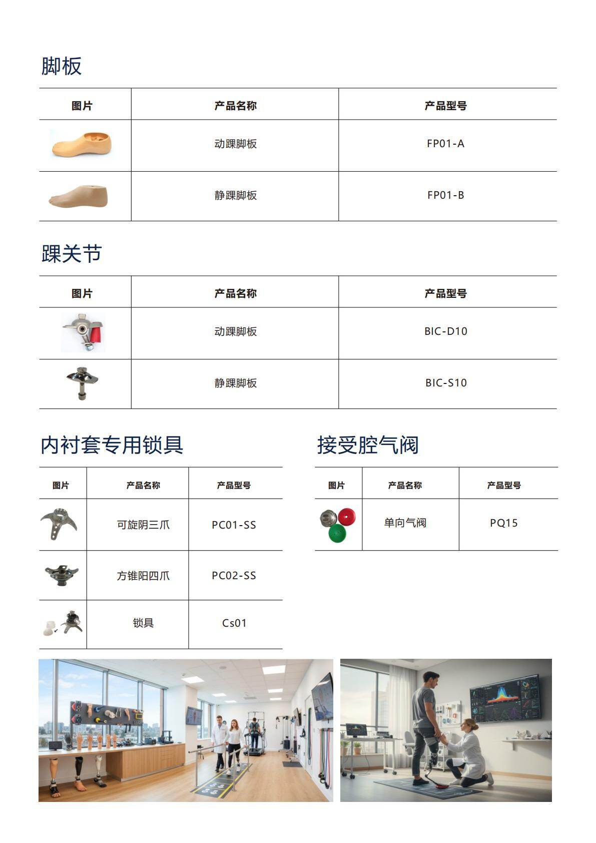 脚板踝关节配件详情