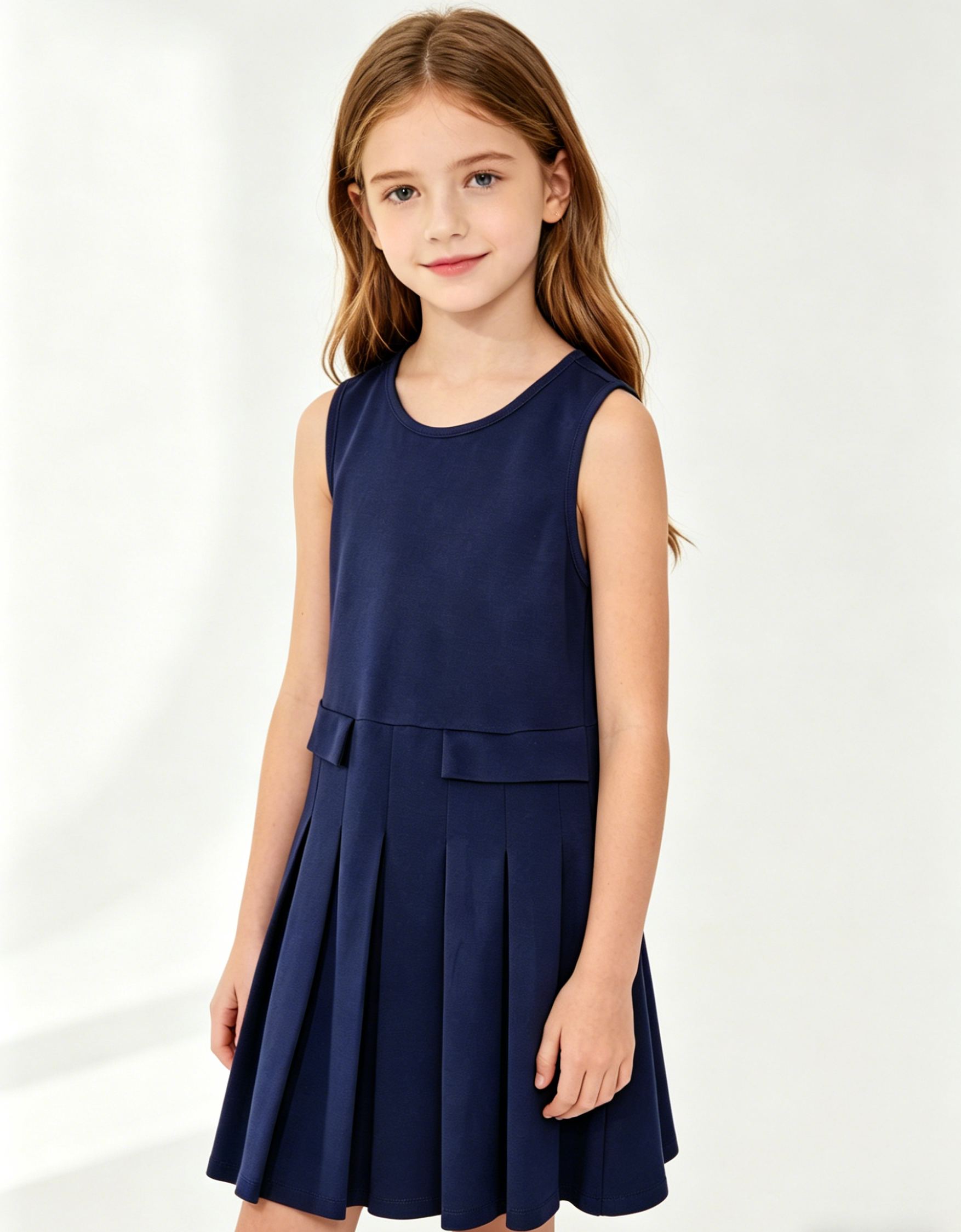 Kids' Navy Dress