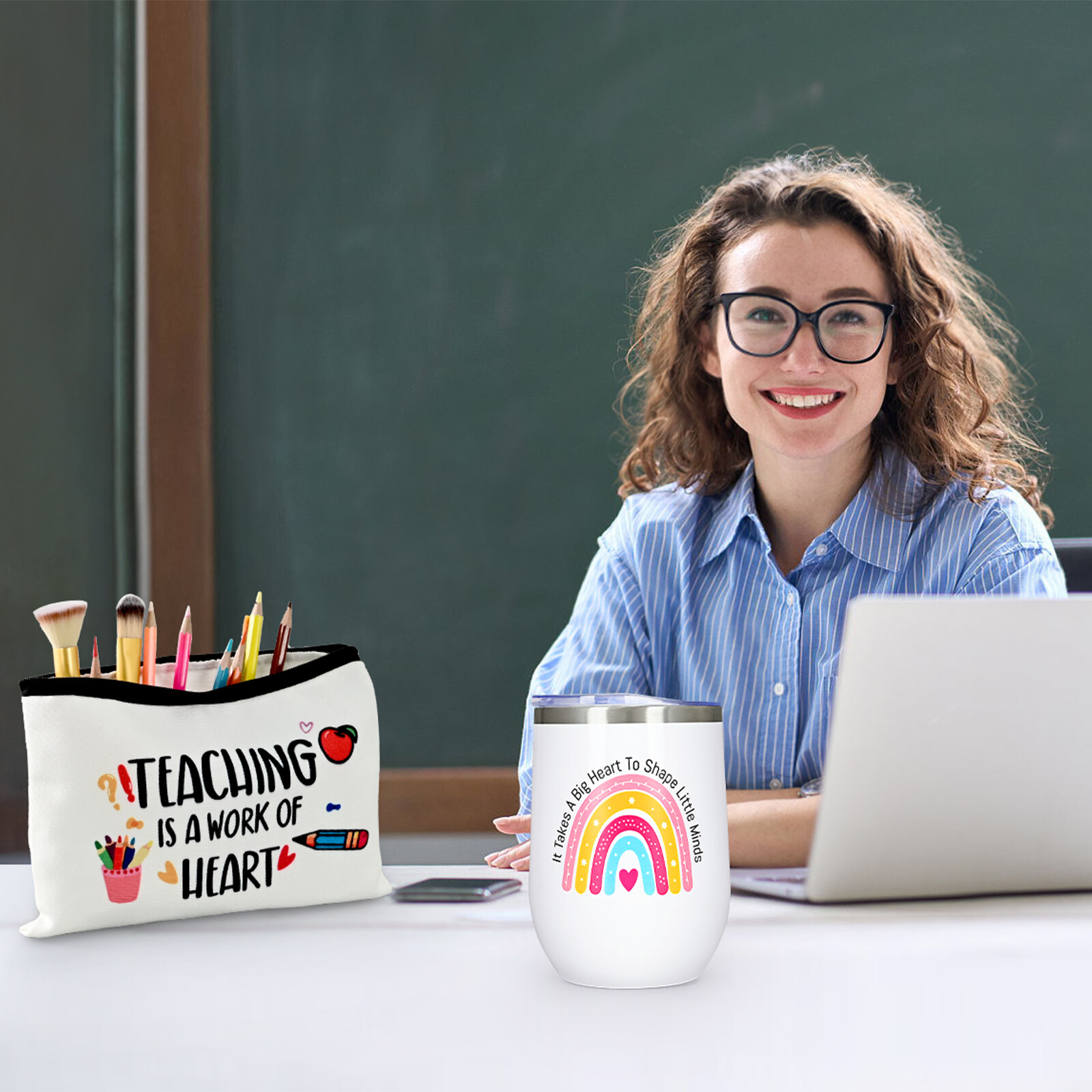 Teacher Gifts, Teacher Gifts for Women, Appreciation Set from Students thumbnail 4