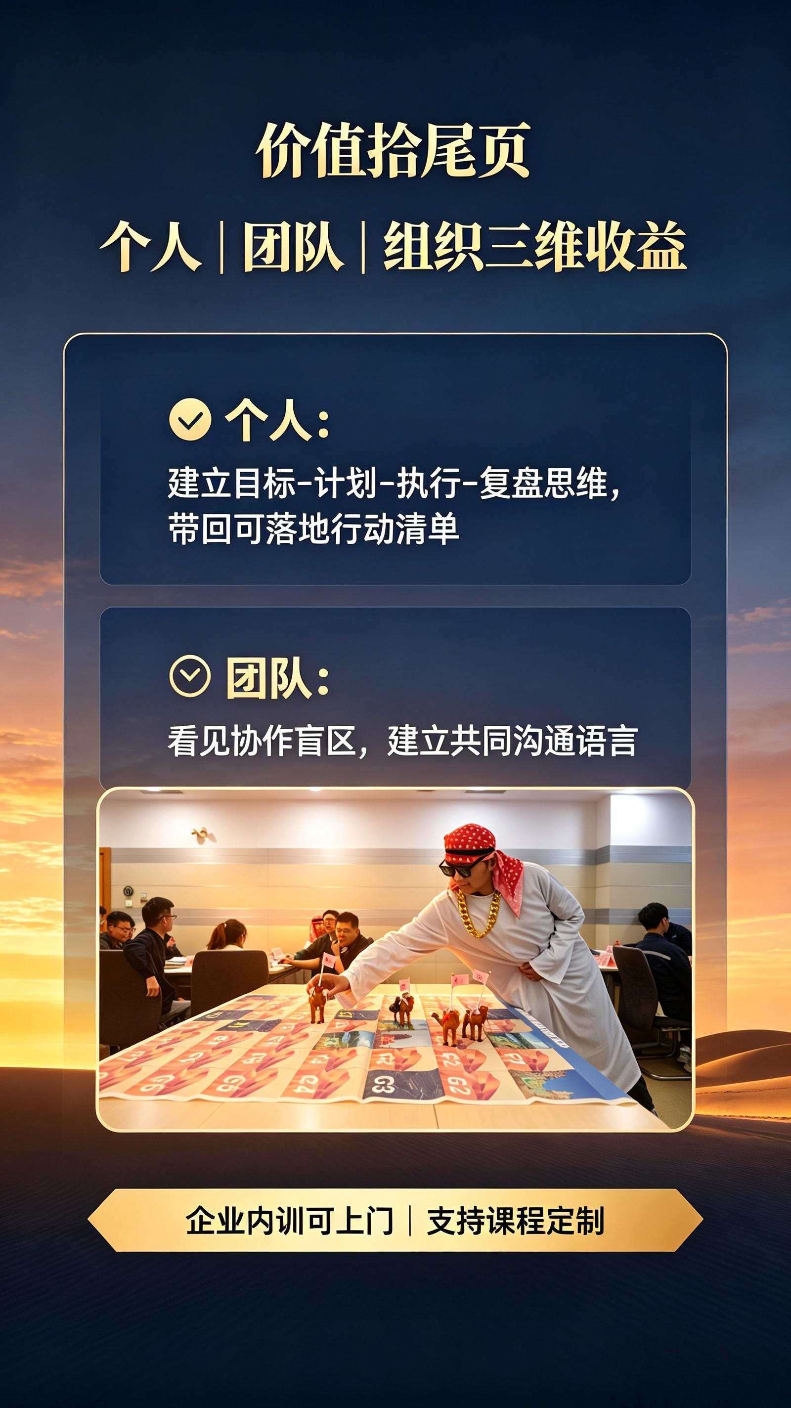 沙盘训练价值收益