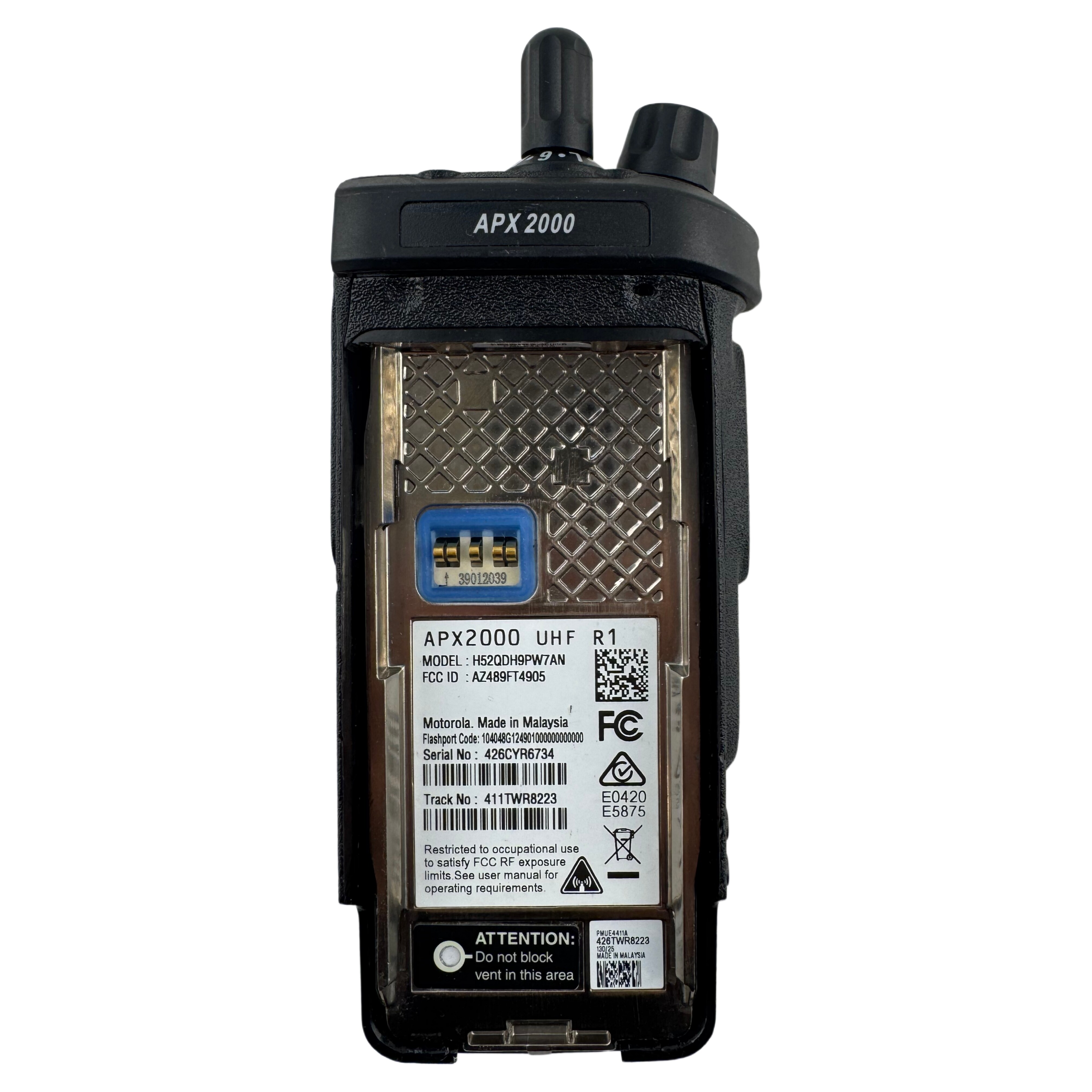 Motorola APX 2000 view 3
