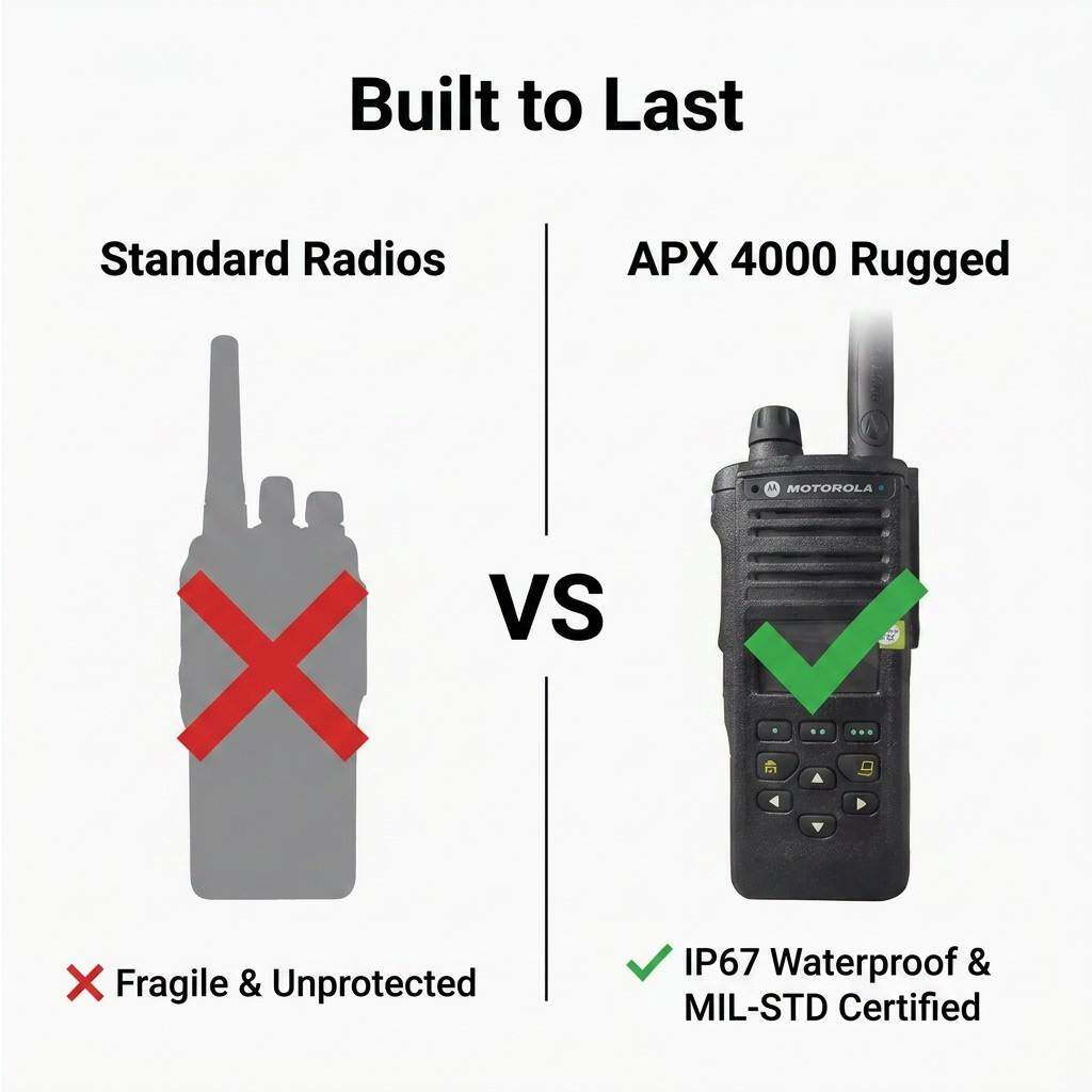 Motorola APX 4000 view 2