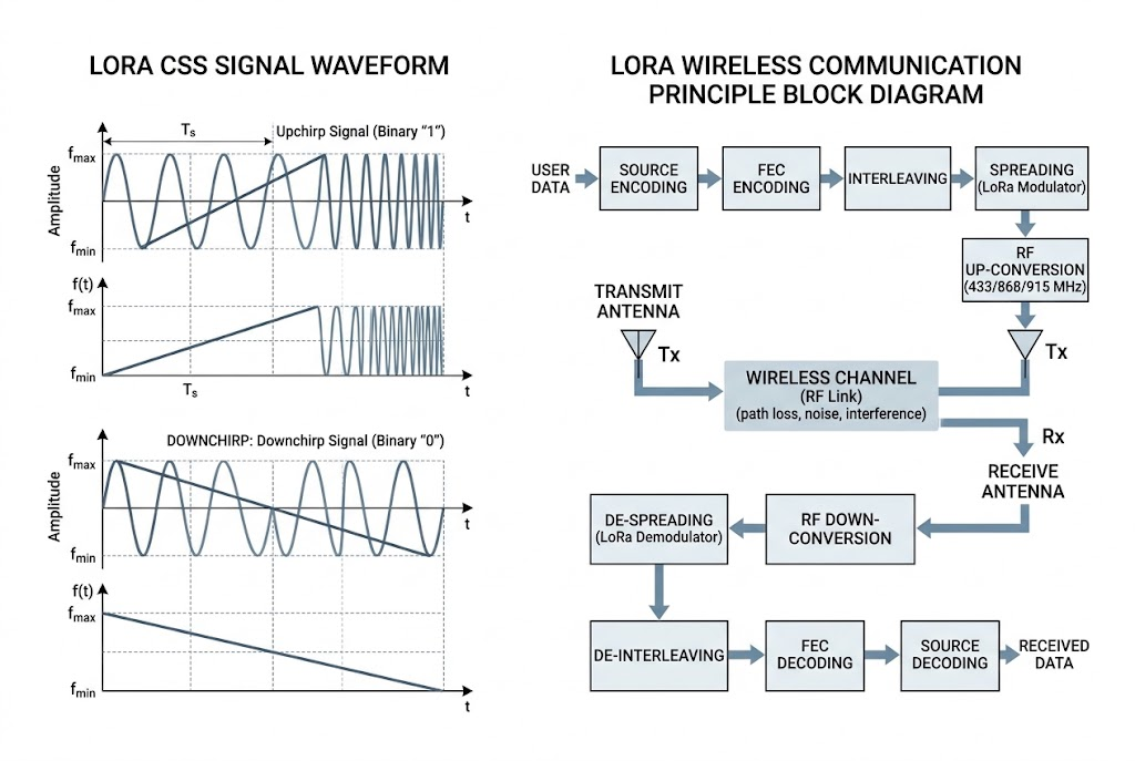  How LoRa Chirp-Spread-Spectrum Technology Works？