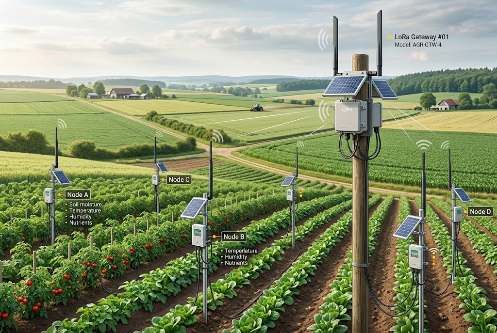LoRa Empowers Precision Agriculture Remote Monitoring