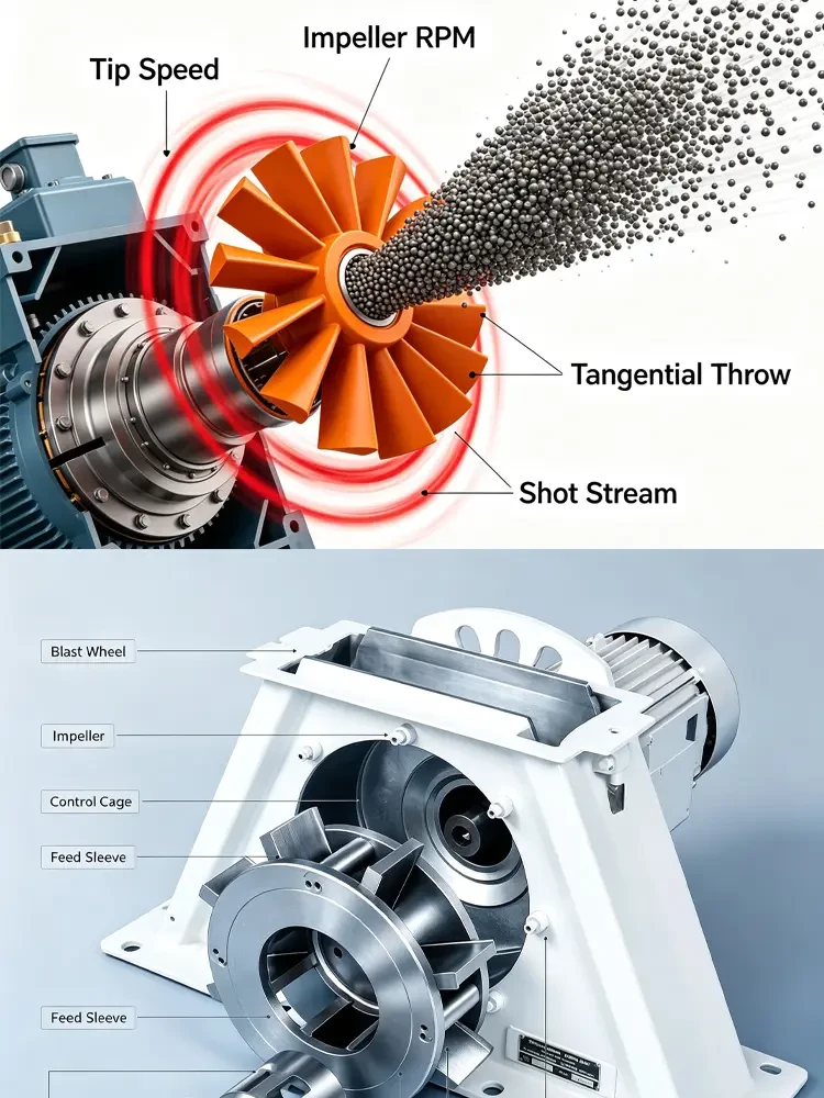 Industrial Shot Blasting Machine