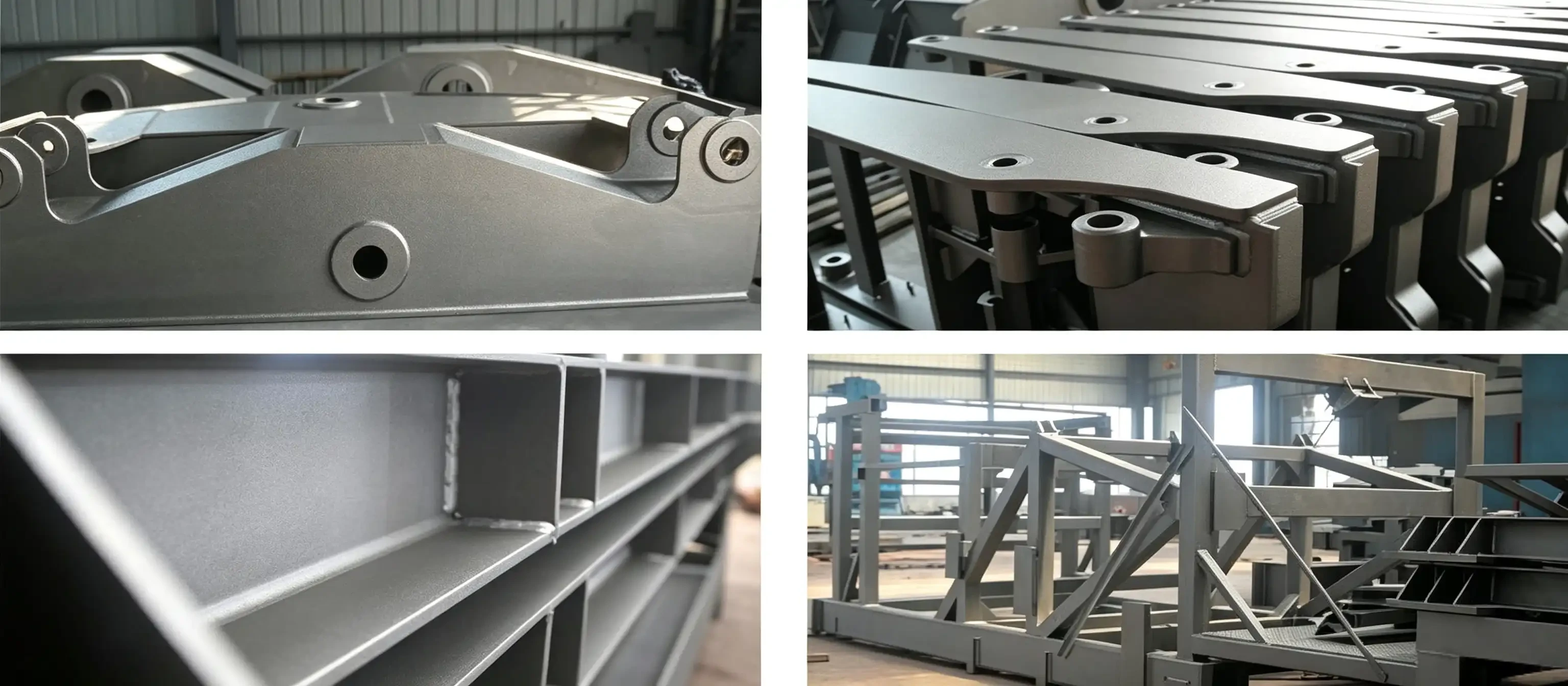 Roller conveyor pass-through shot blasting machine, continuous steel plate/section steel rust removal, oxide scale cleaning and pretreatment equipment