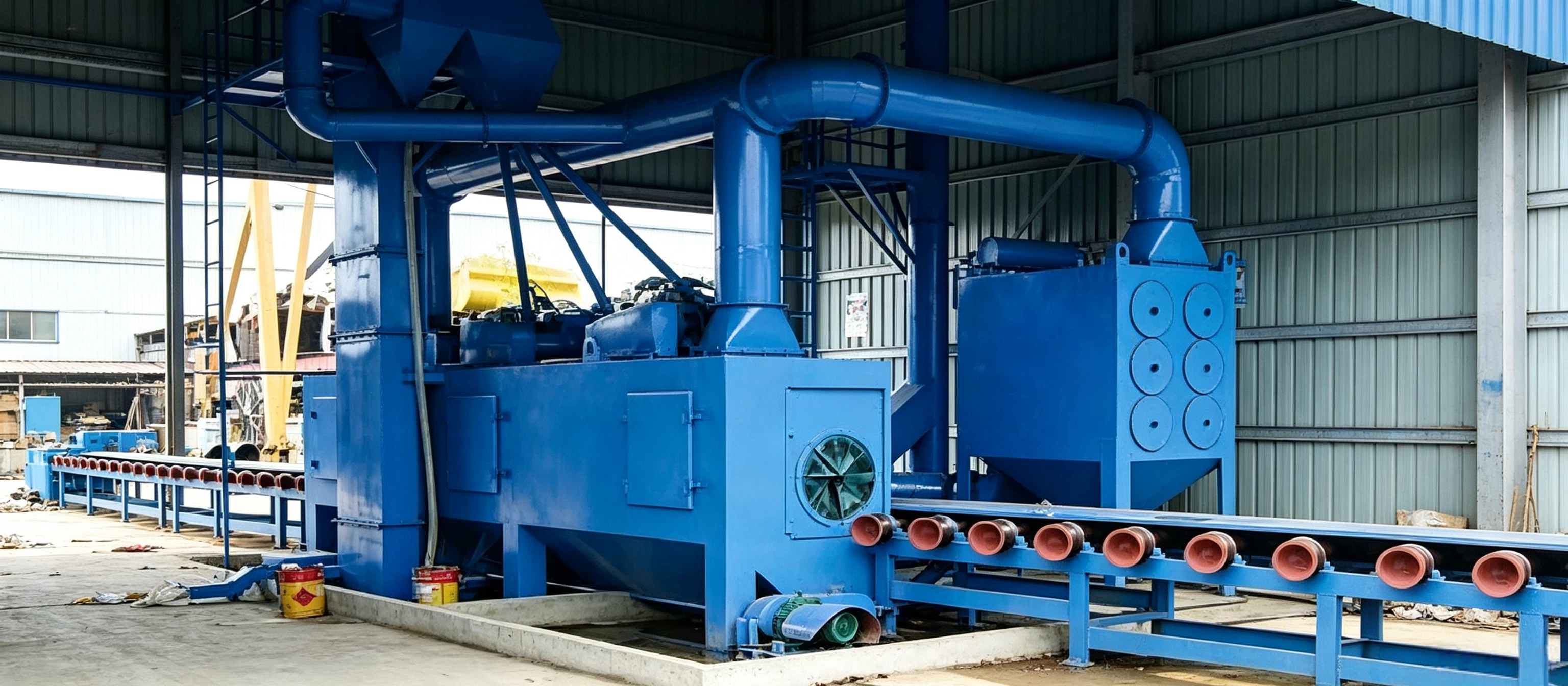 XP-500 Shot Blasting Machine view 3