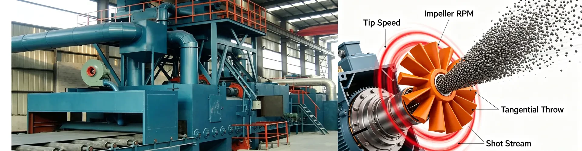 Industrial Shot Blasting Machine