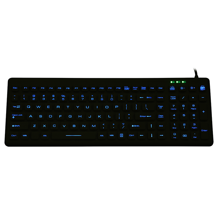 Wired sealed silicone keyboard SPK-MK450TBL