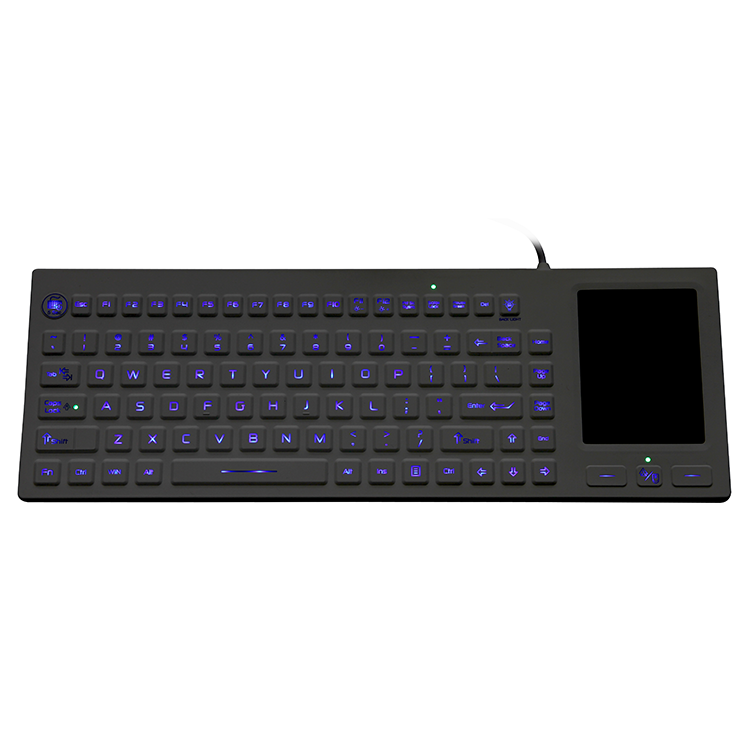 Wired sealed silicone keyboard with touchpad SPK-MK685T
