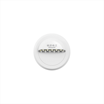 Round Wide-Beam Wall Sconce