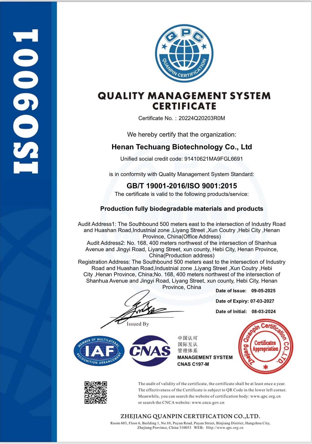 ISO 9001 Quality