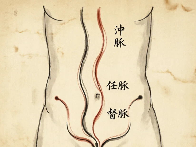 理论根基：冲任督三脉同源