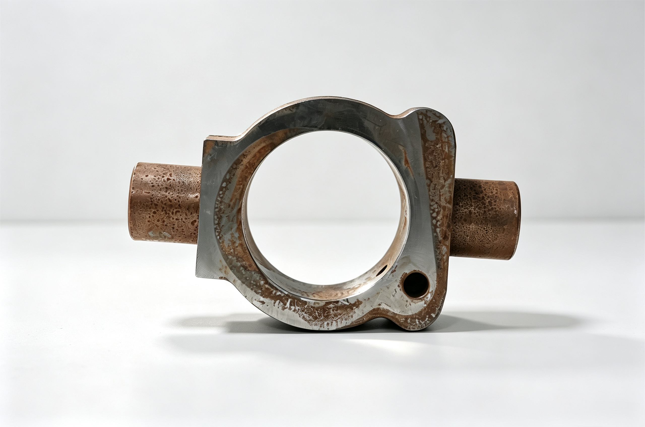 Post-machining of vane-type oscillating hydraulic cylinder barrel casing
