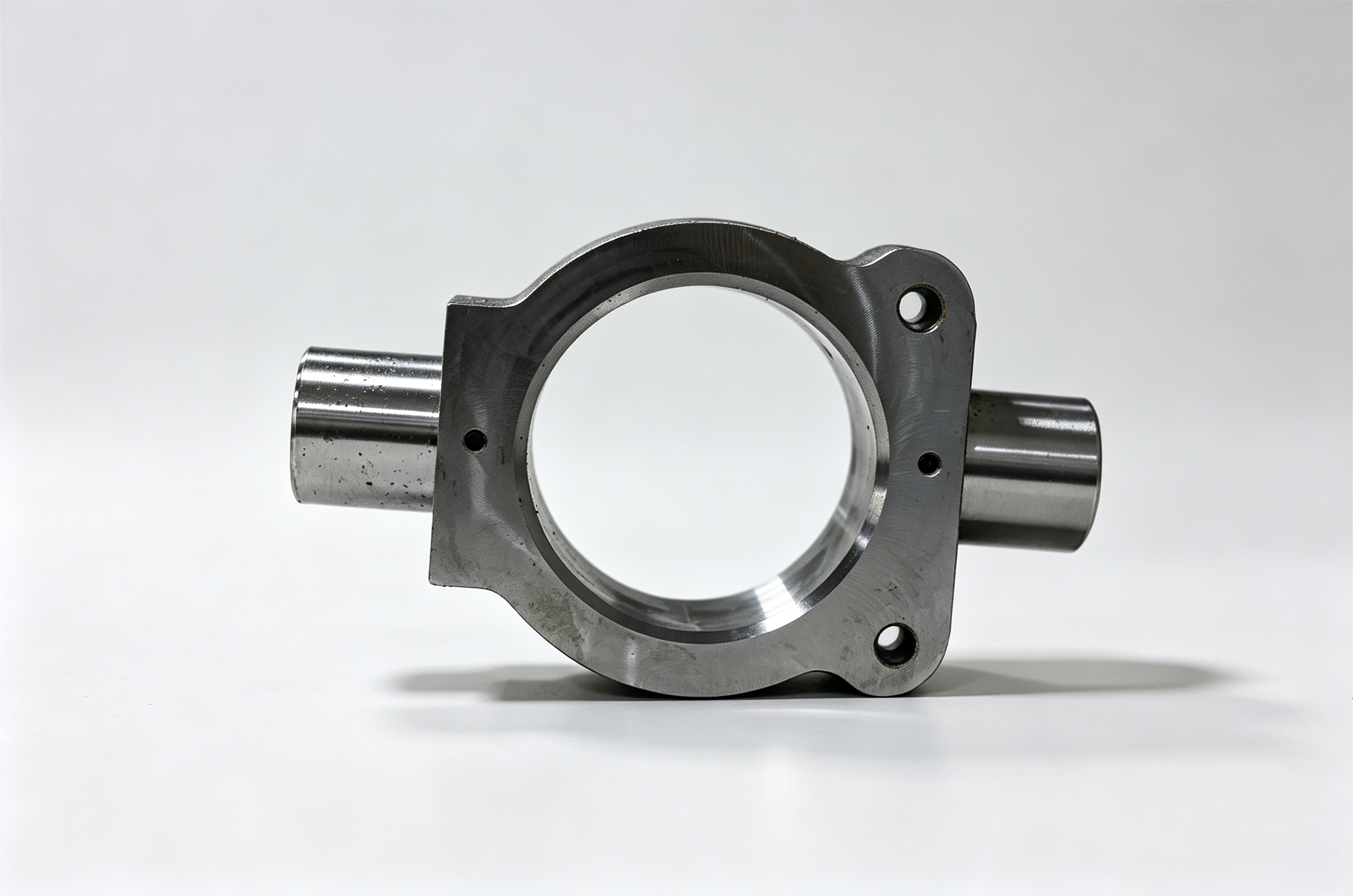Cylinder body machining for vane-type oscillating hydraulic cylinder - Pre-machining