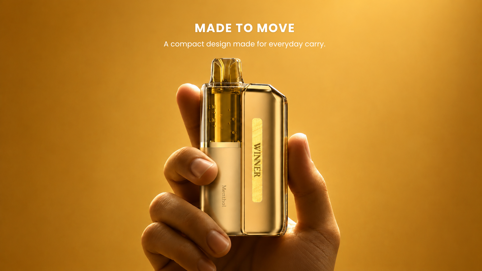 Made to Move - A compact design made for everyday carry