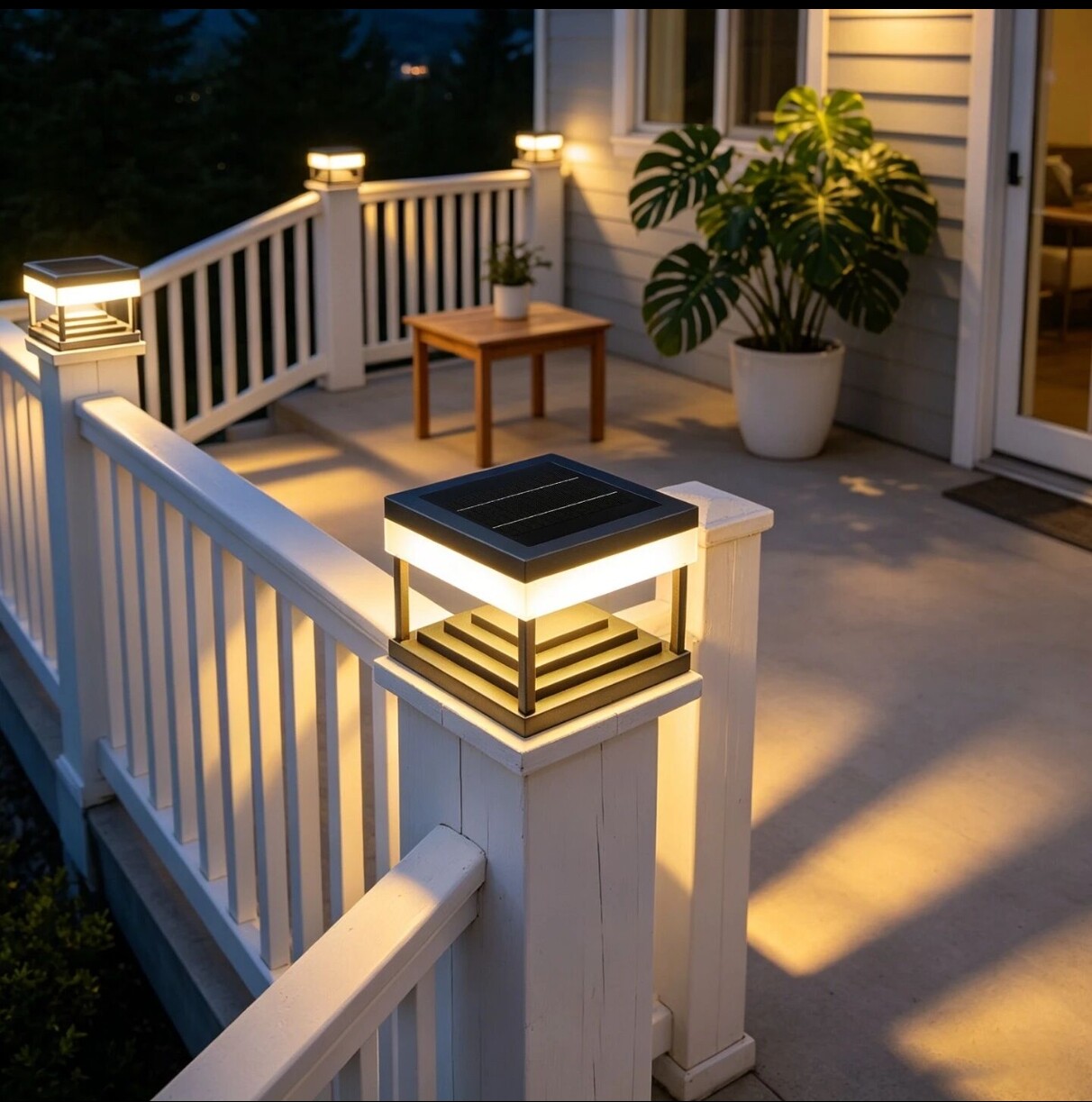 Solar Railing Light