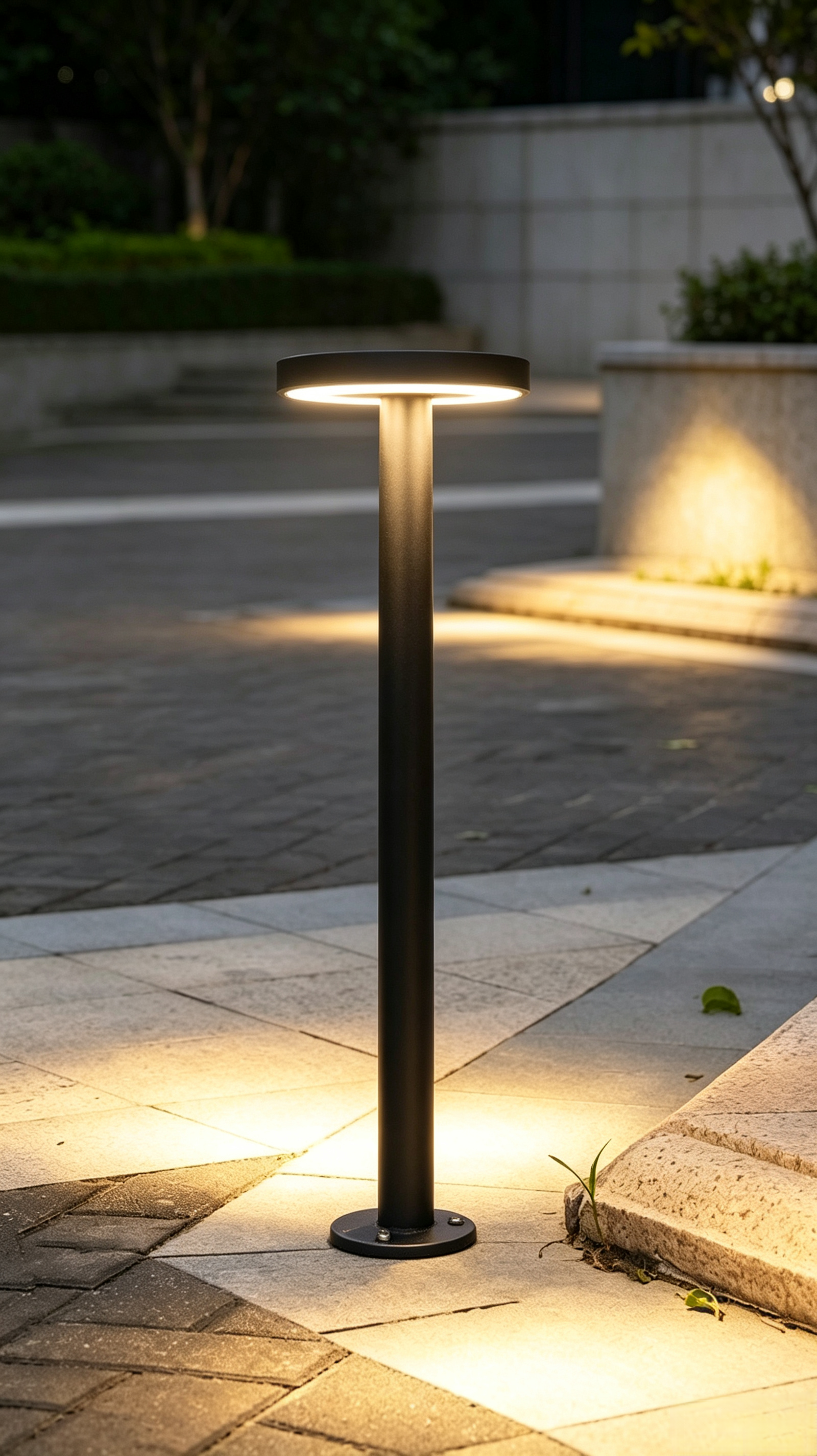 Modern Bollard Light