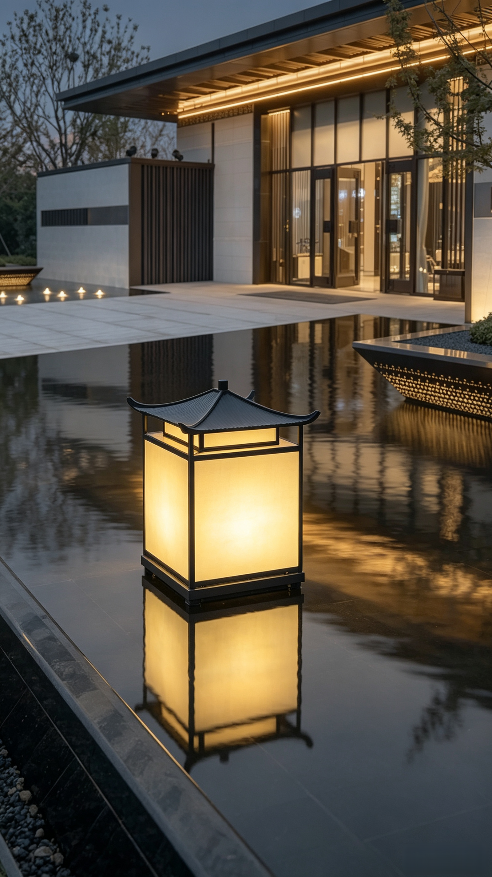 Chinese Style Water Lantern