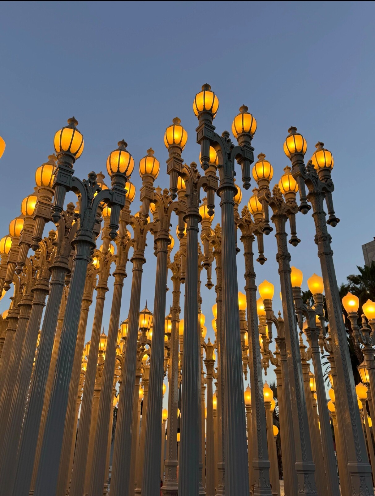 Vintage Street Lamp Detail