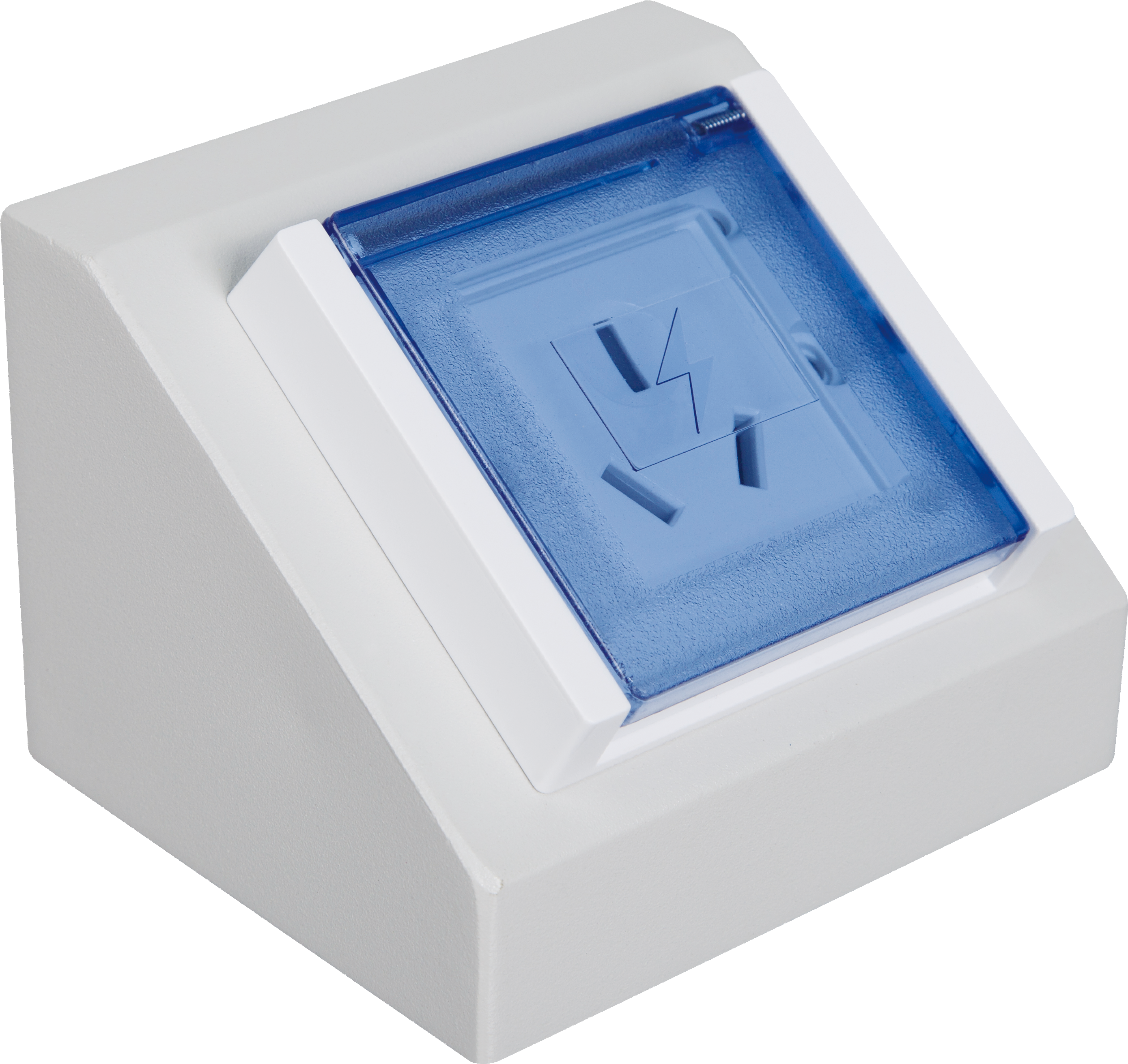 Tye 75 Steel-cased Socket Box with Flip Cover