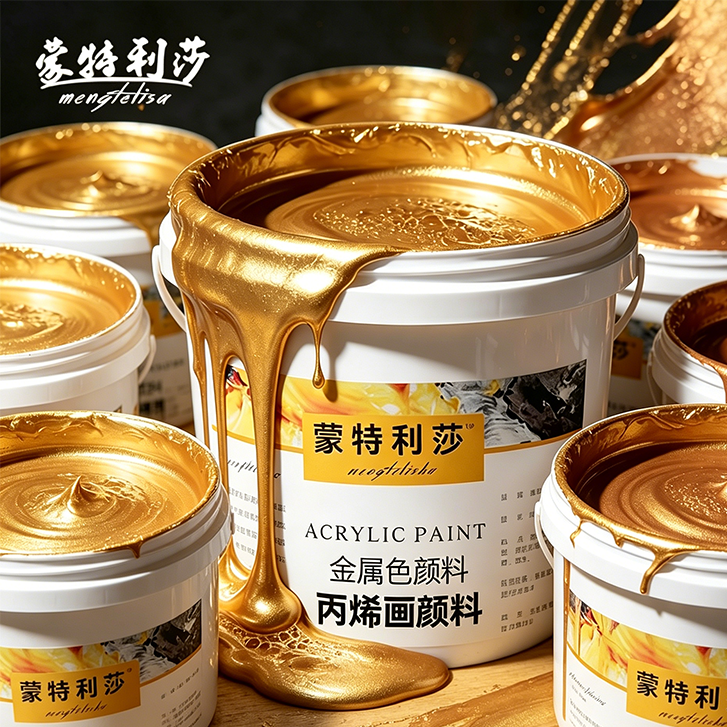 Metallic Acrylic Paint 15 Bucket