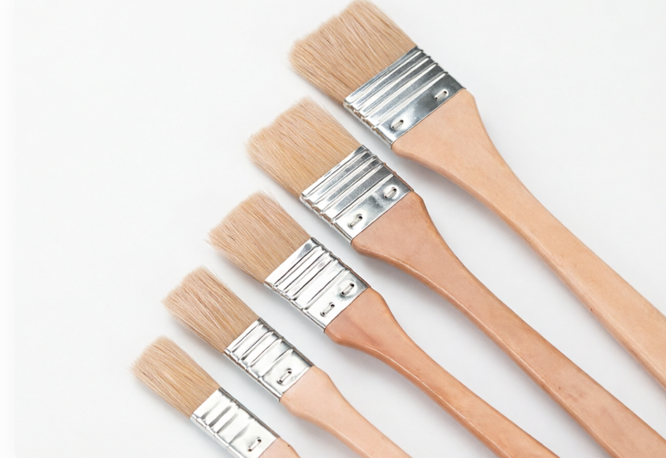 2063 Wall Painting Hog Bristle Set