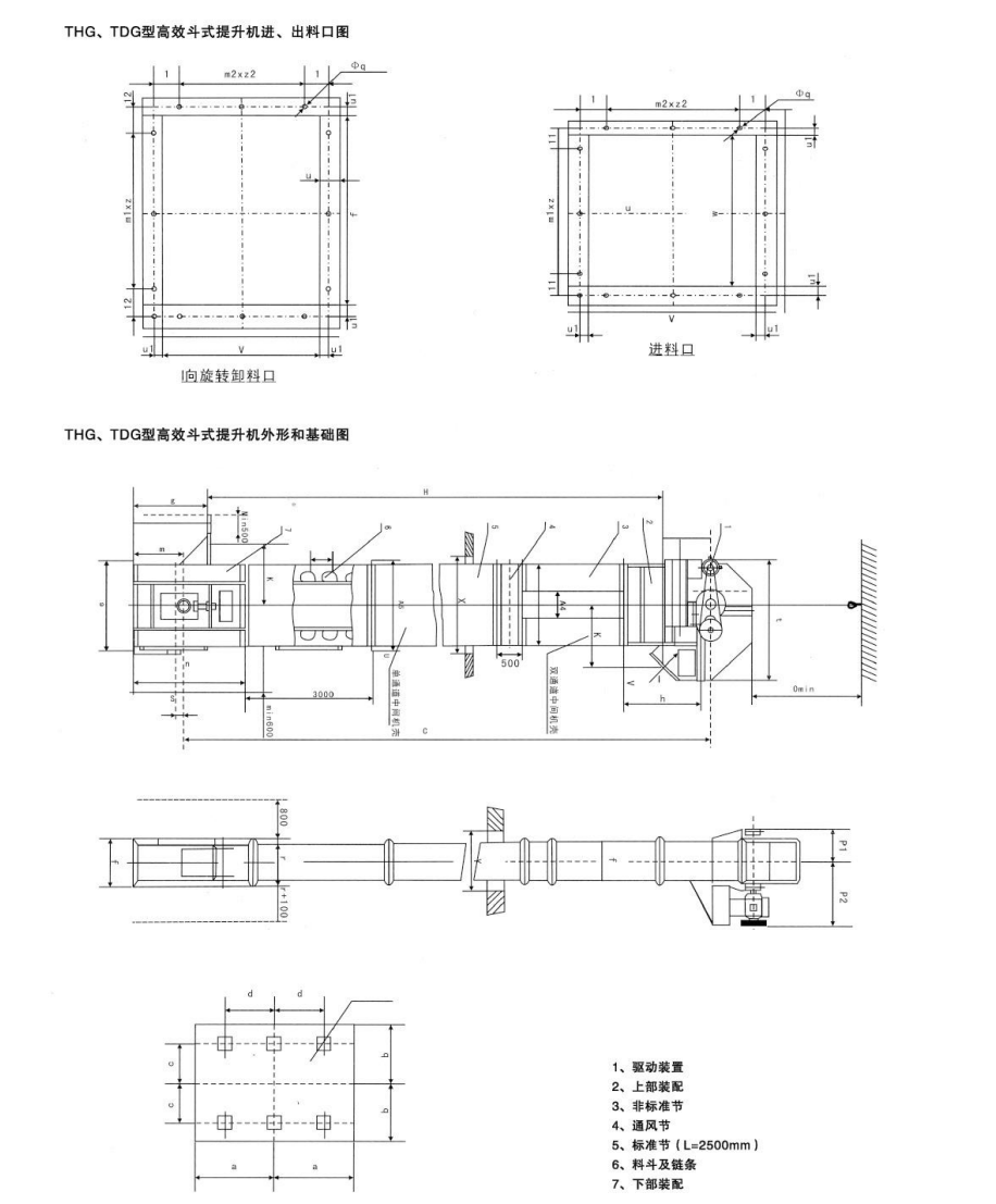 THG/TDG 型高效斗提机产品资料图2