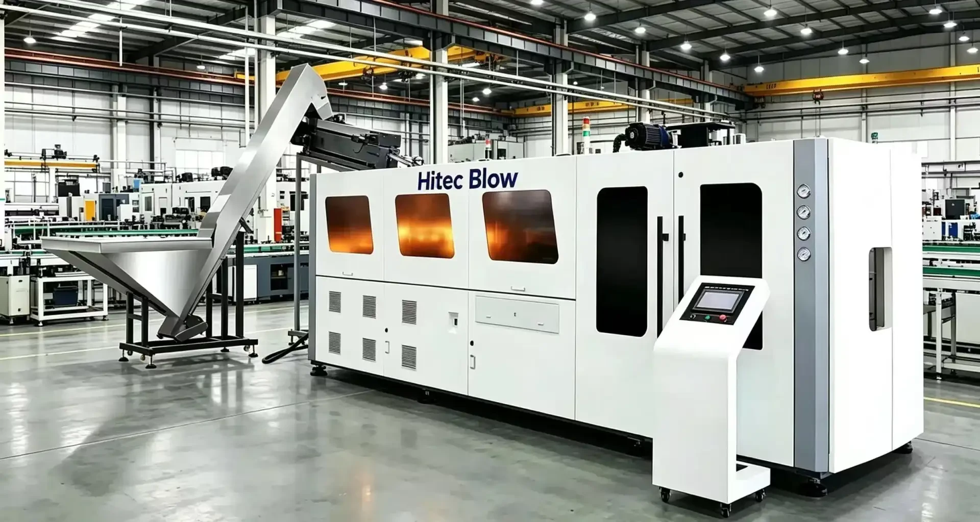 Bottled Water line installed by HITECBLOW in Vietnam