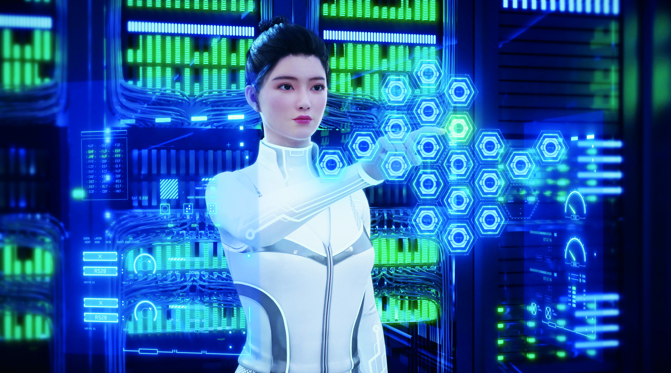 AI 数字移动机器人