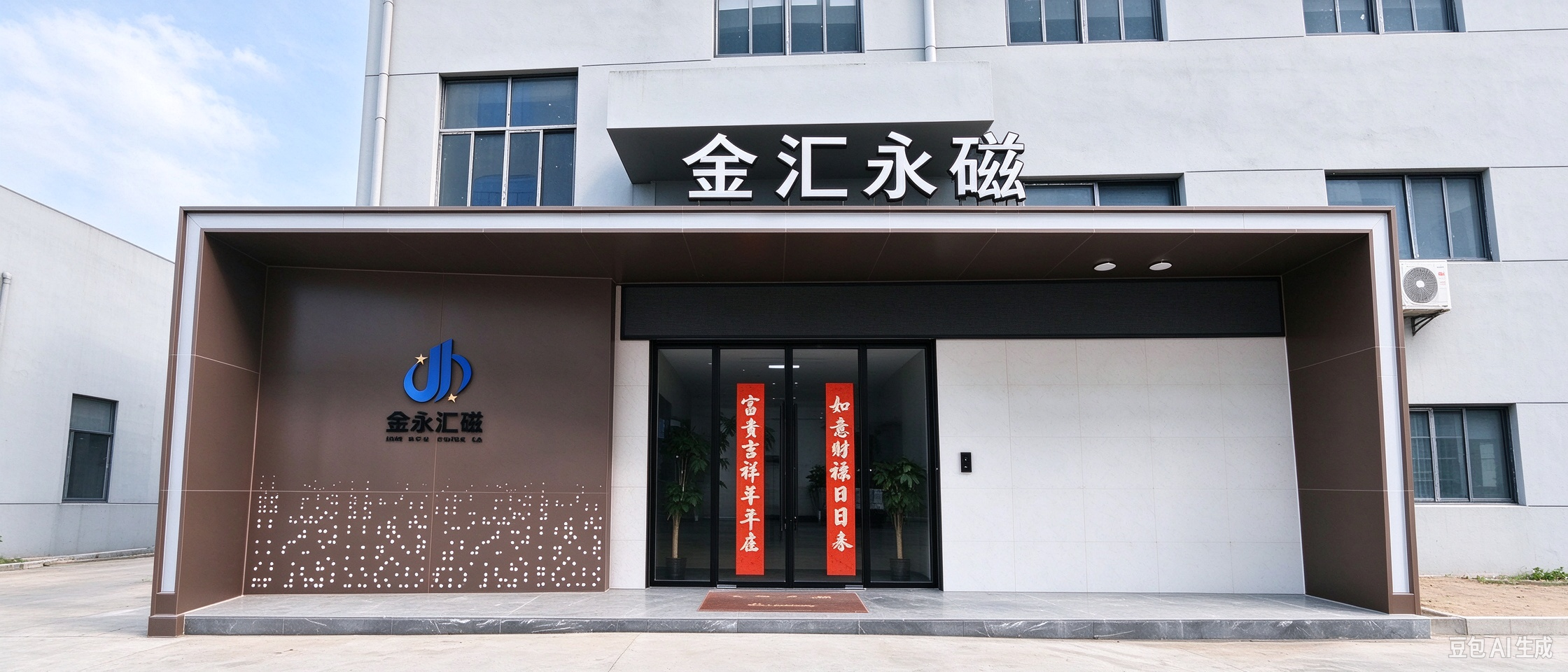 金汇永磁公司大门