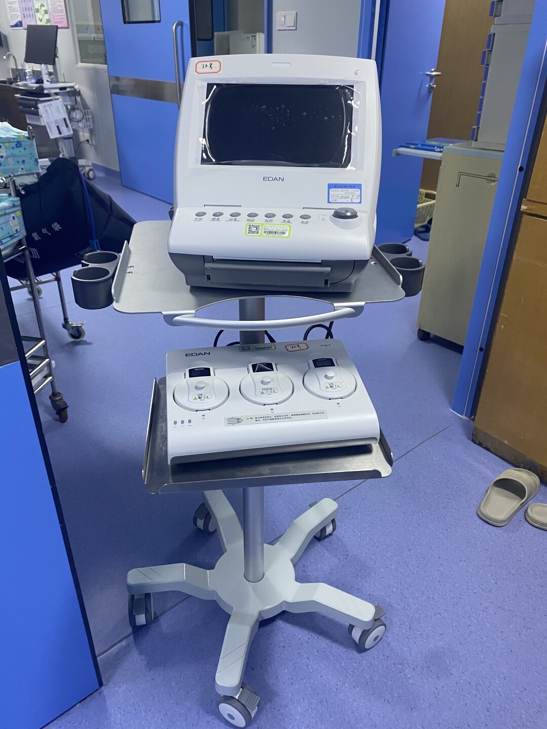 Monitor Cart Installation