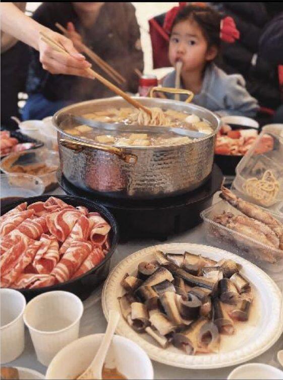 Ice hot pot