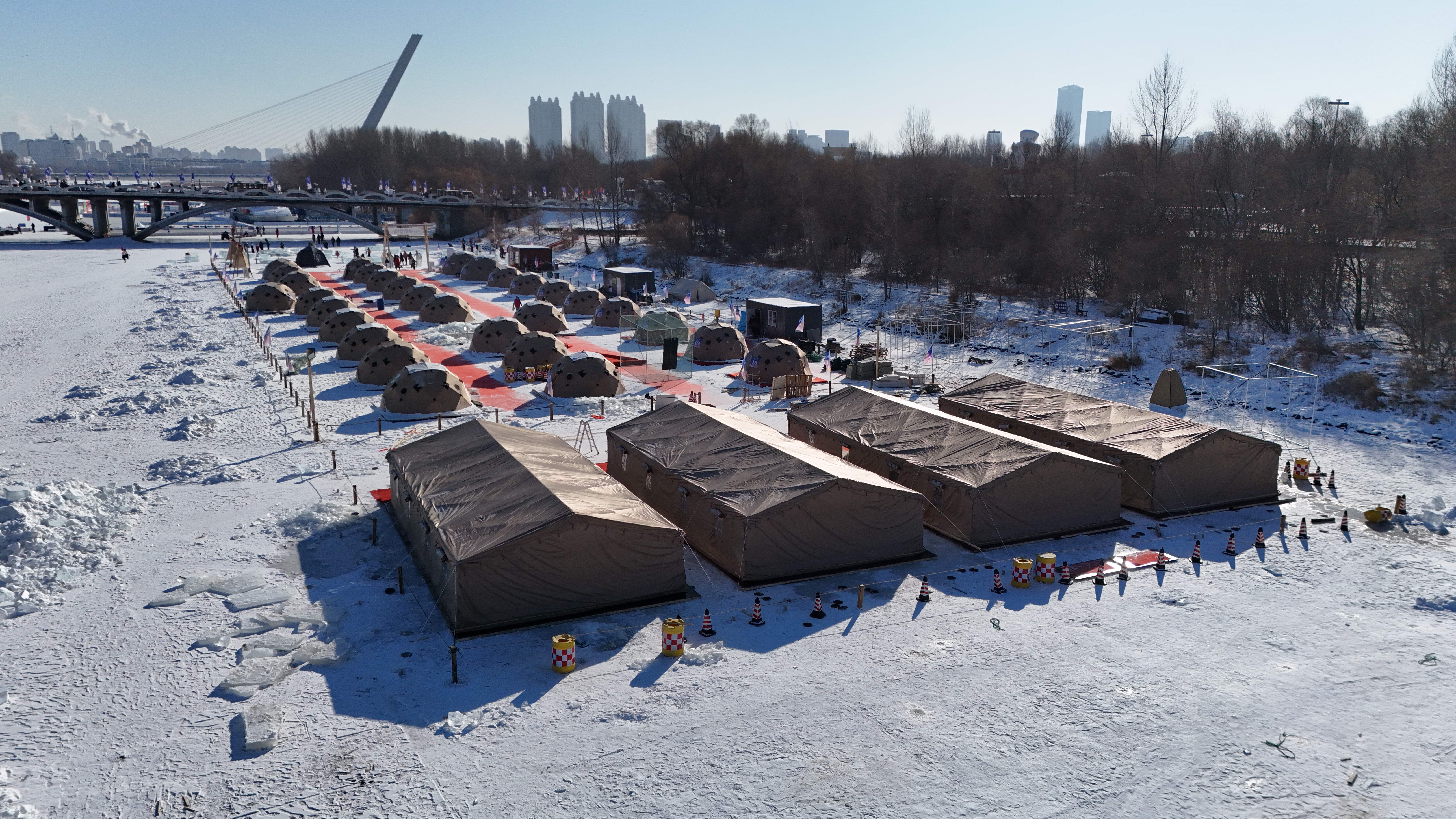 Real footage from the Rainbow Trout Ice Fishing Camp