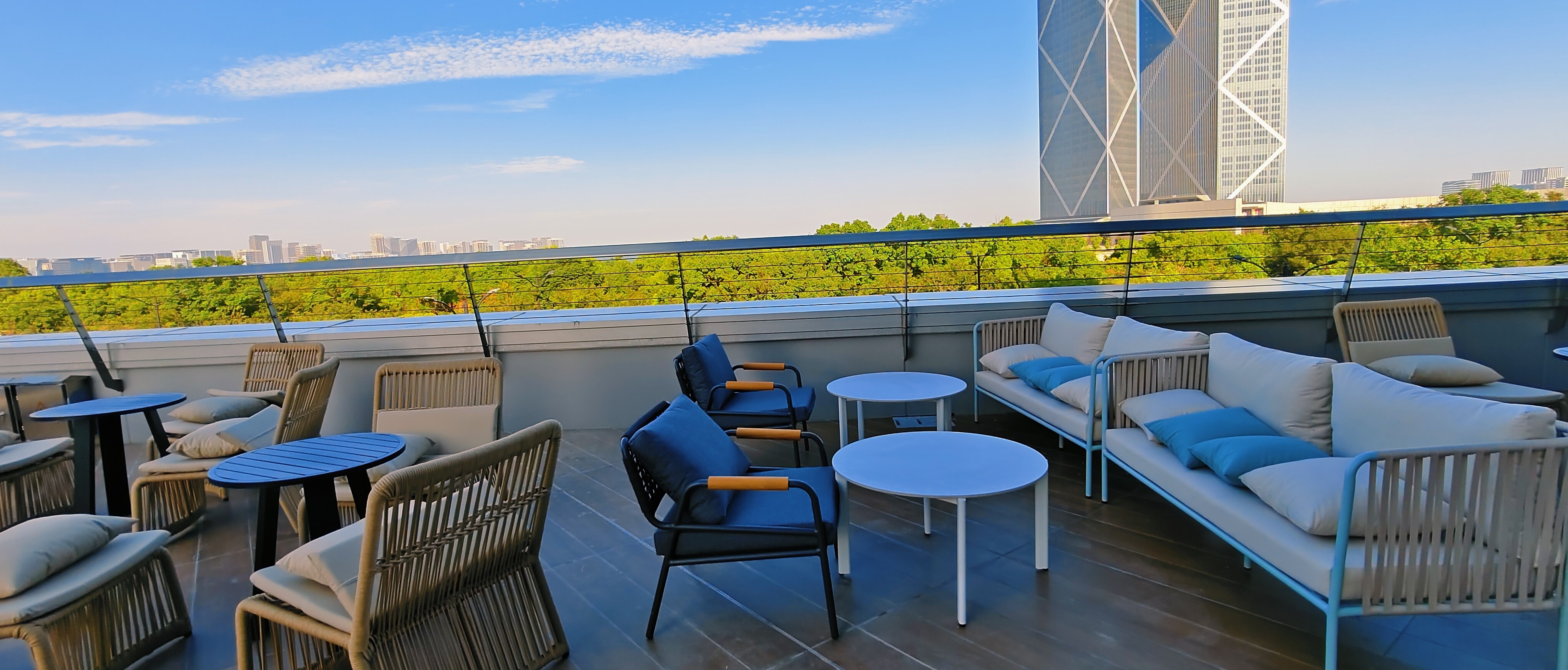 Patio Lounge Area