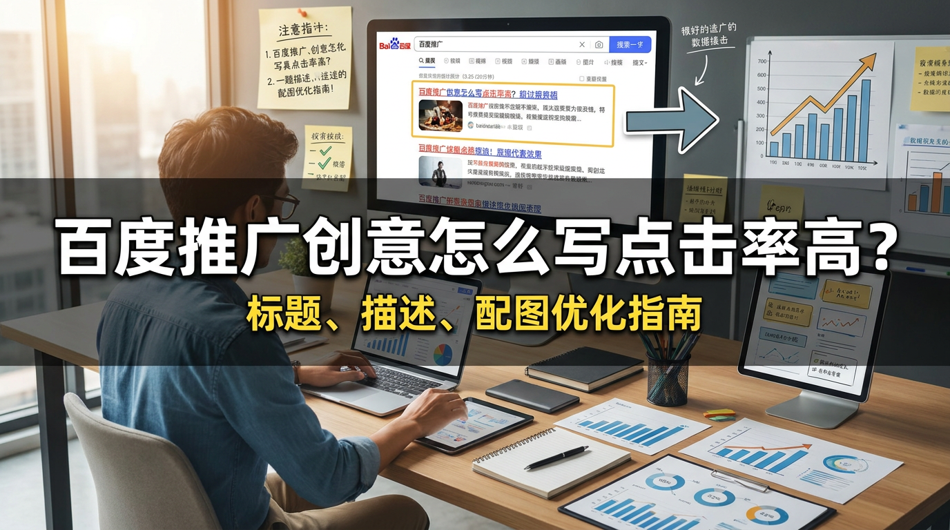 百度推广创意怎么写点击率高